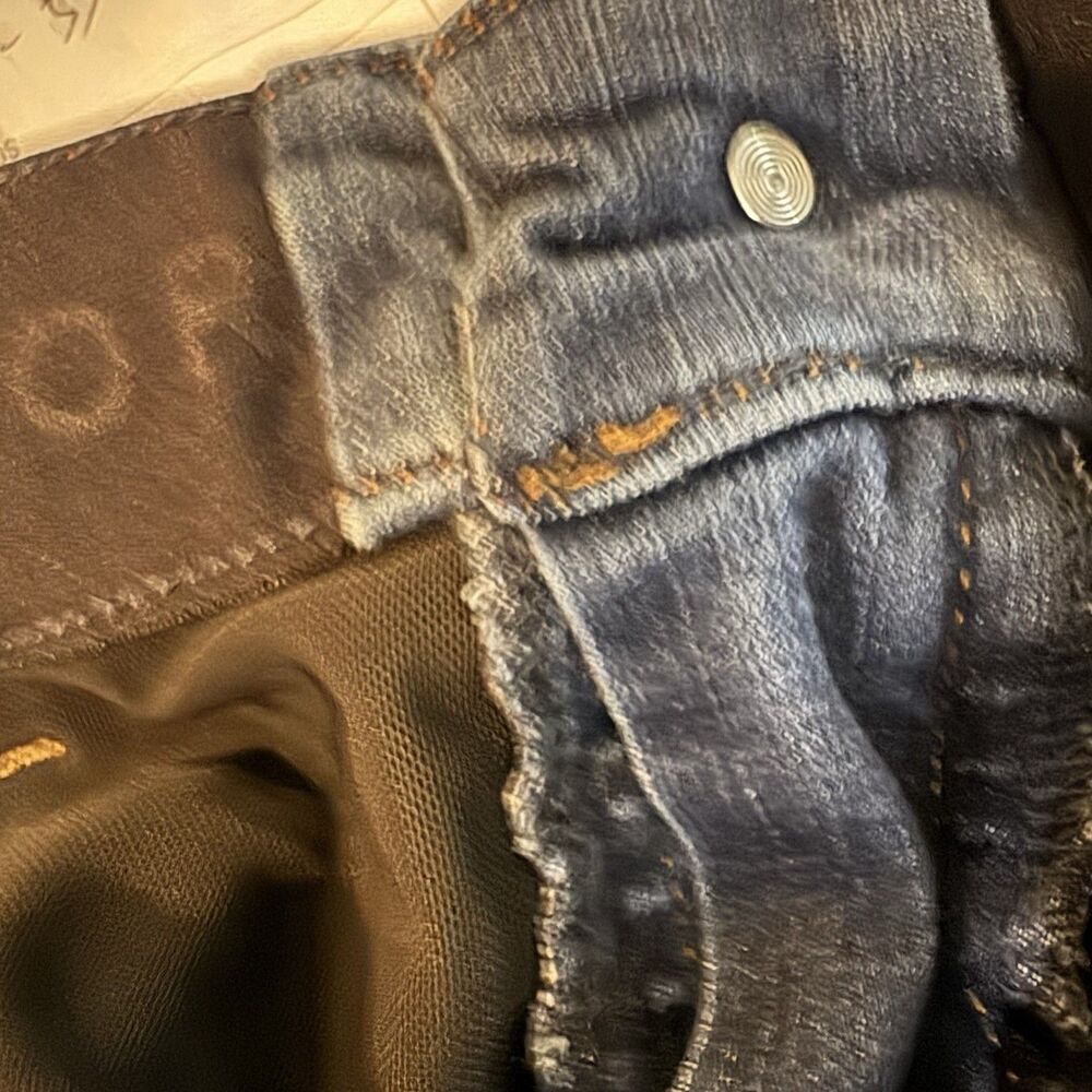 Torrid Bombshell Skinny Distressed Jeans Western Beach Cowgirl Plus Size 18R - Picture 8 of 10